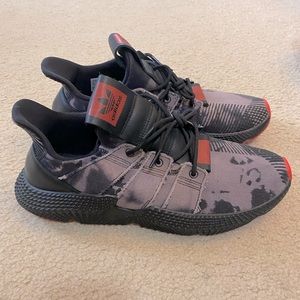adidas Originals Men's Prophere Core Black / Solar Red